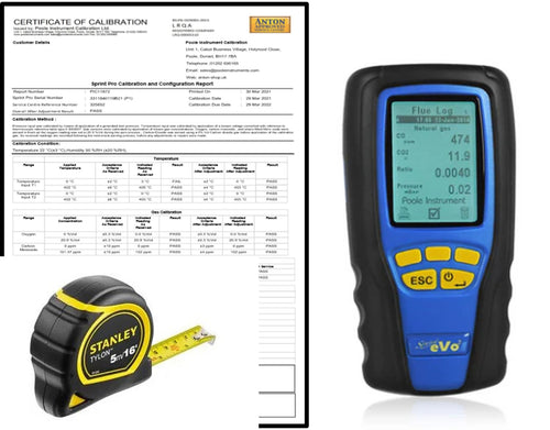 Anton Sprint eVo 1, 2 & 3 Service & Calibration. Free Royal Mail Label! With FREE Tape Measure