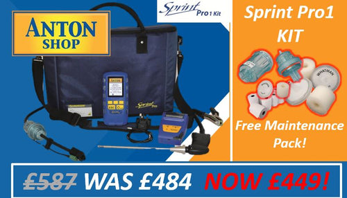 Anton Sprint Pro 1 Kit Flue Gas Analyser SPING SALE *Back In Stock*