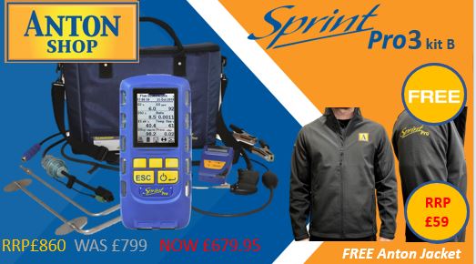 Anton Sprint Pro 3 Kit B Flue Gas Analyser