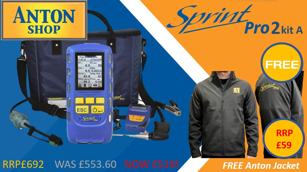 Anton Sprint Pro 2 Kit A Flue Gas Analyser